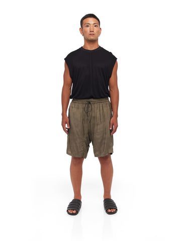 Viscose Drawstring Shorts