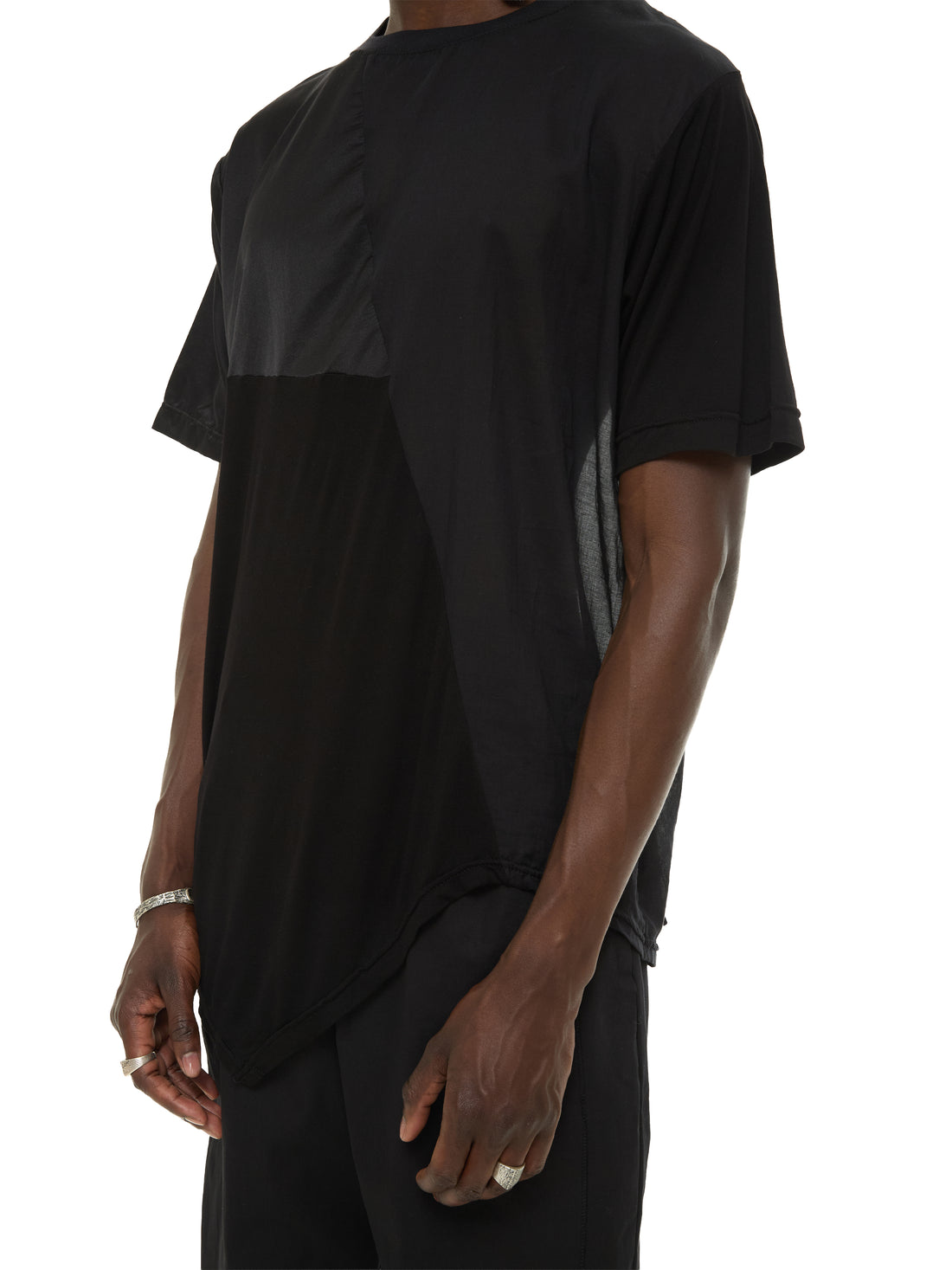 Asymmetric Layered T-Shirt