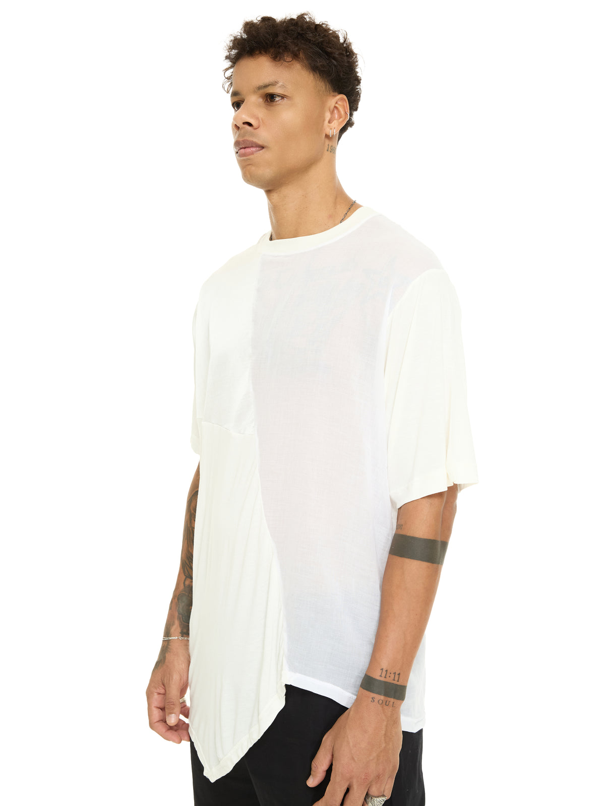 Asymmetric Layered T-Shirt