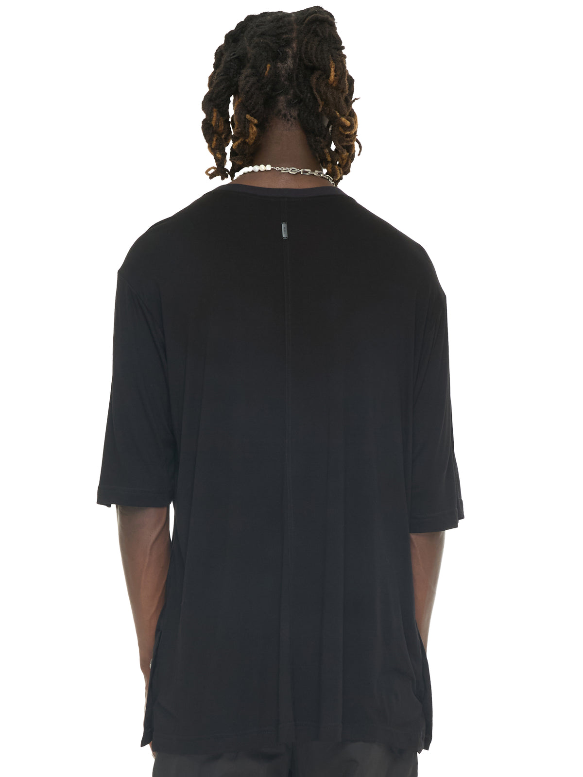 Asymmetric Triangle Panel T-Shirt