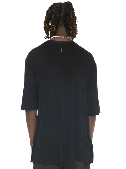 Asymmetric Triangle Panel T-Shirt