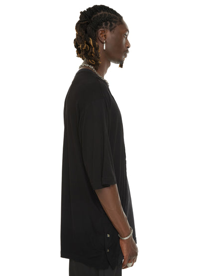Asymmetric Triangle Panel T-Shirt