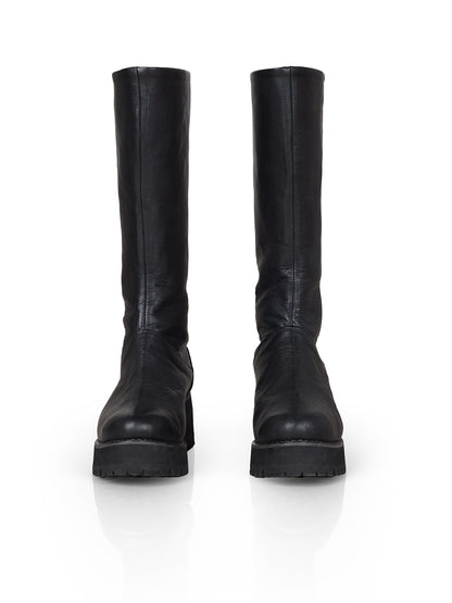Zipped Tall Boots