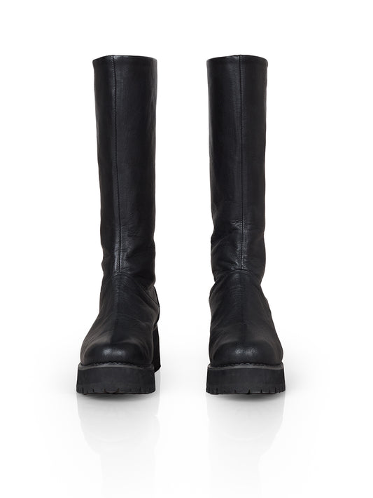 Zipped Tall Boots