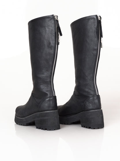 Zipped Tall Boots