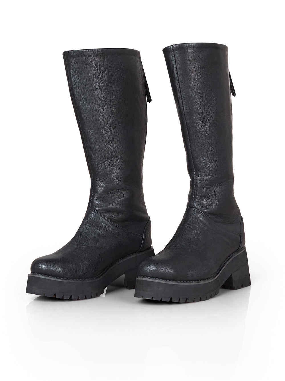 Zipped Tall Boots