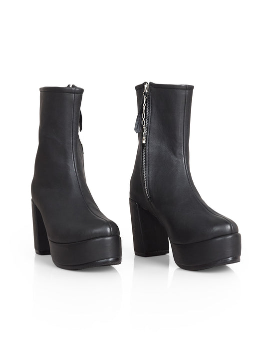 Tourmaline Chain Platform Boots