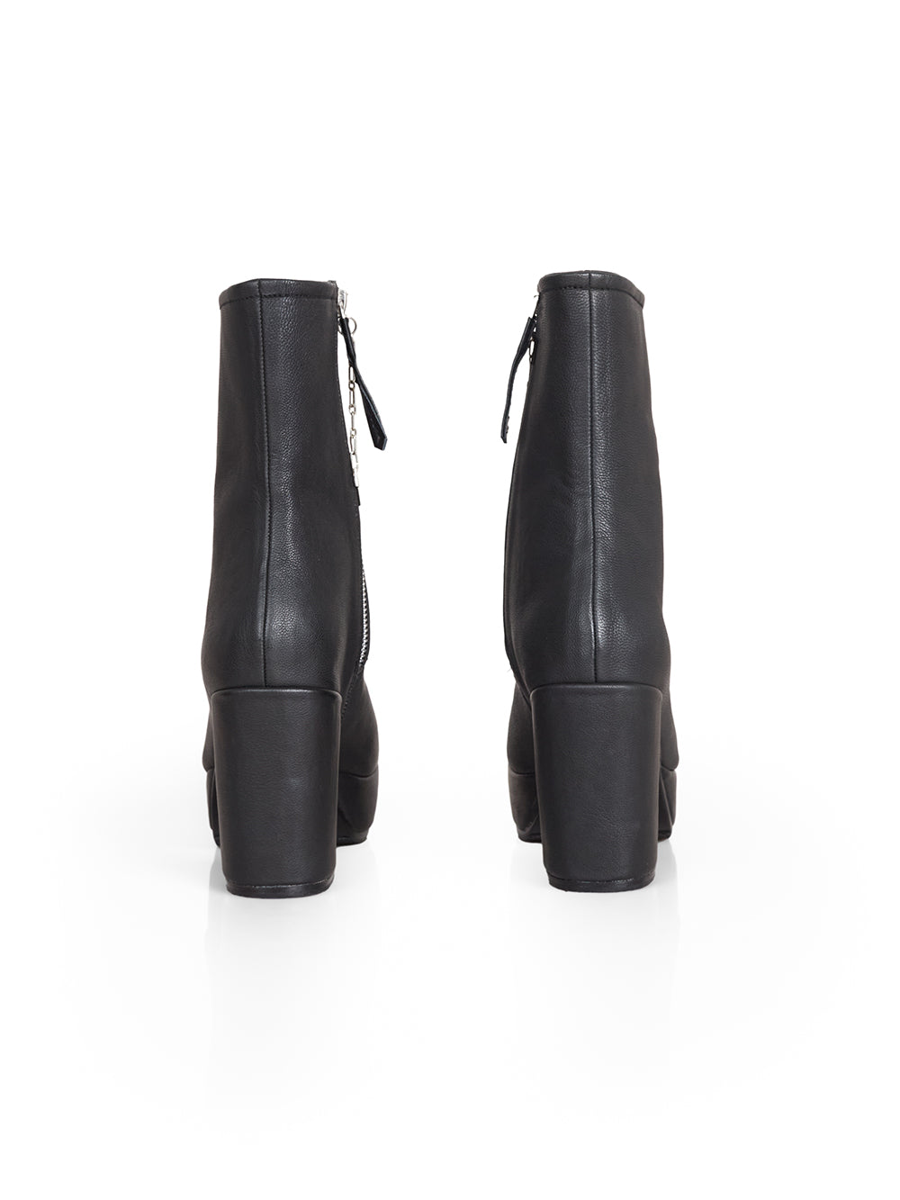Tourmaline Chain Platform Boots