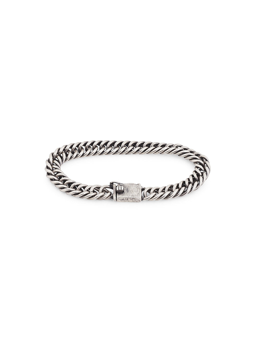 Classic Textured Chain Bracelet