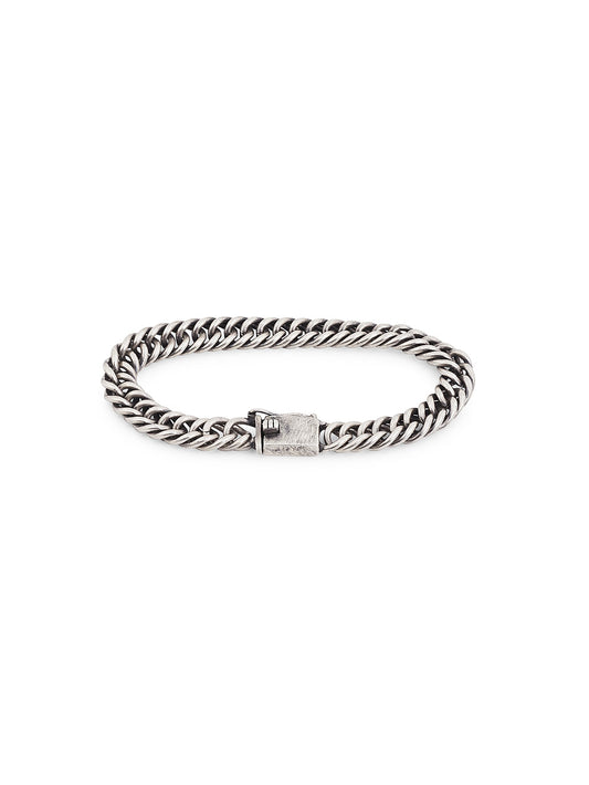 Classic Textured Chain Bracelet