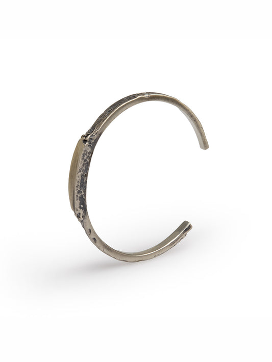 Oxidized Silver Cuff