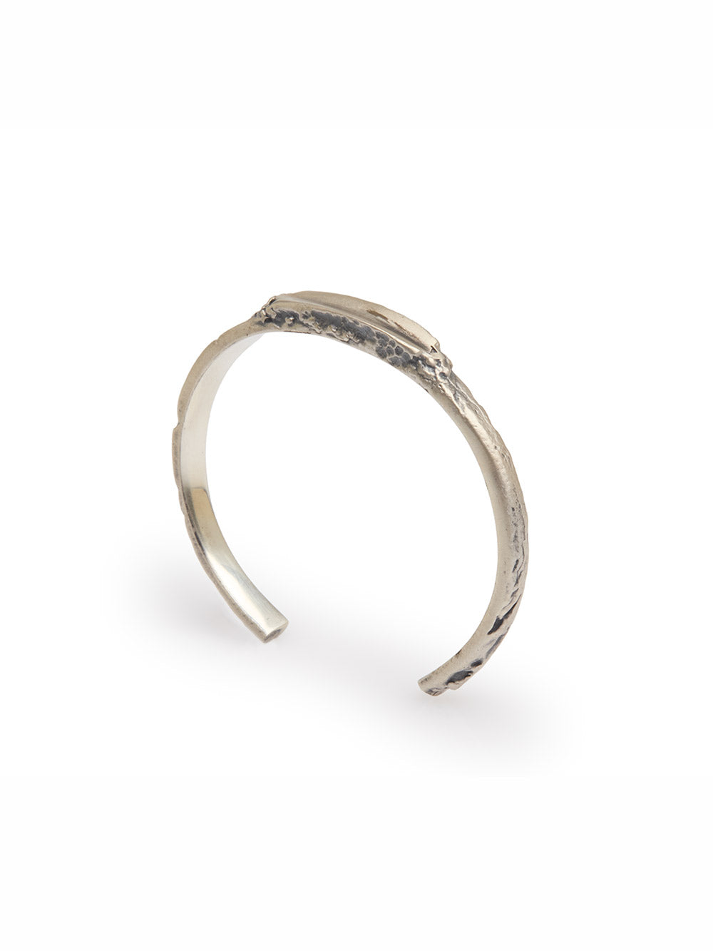 Oxidized Silver Cuff