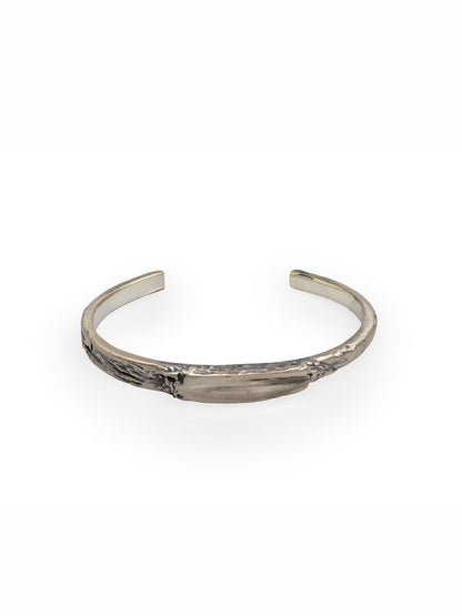 Oxidized Silver Cuff