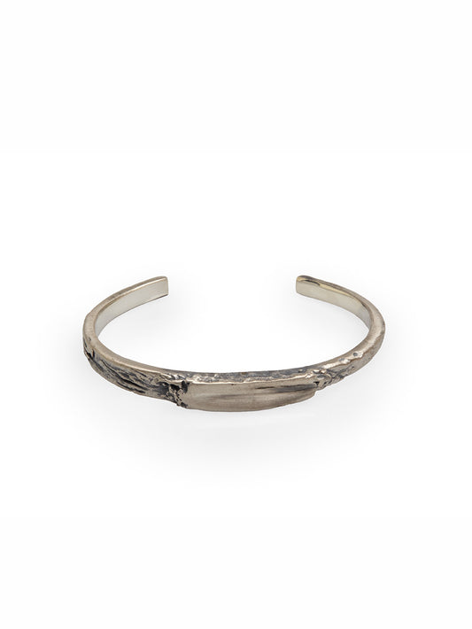 Oxidized Silver Cuff