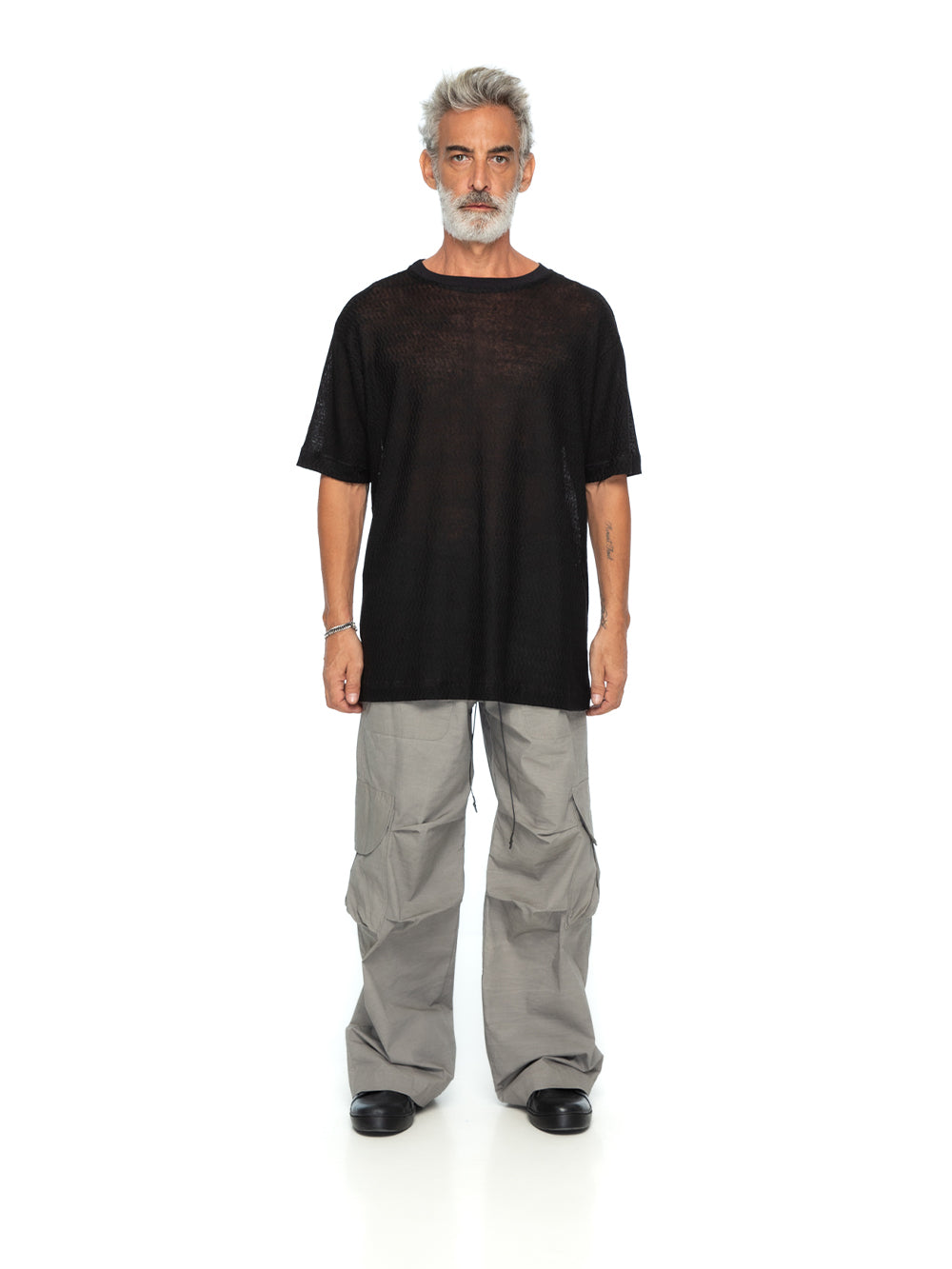 Pattern Linen Tee