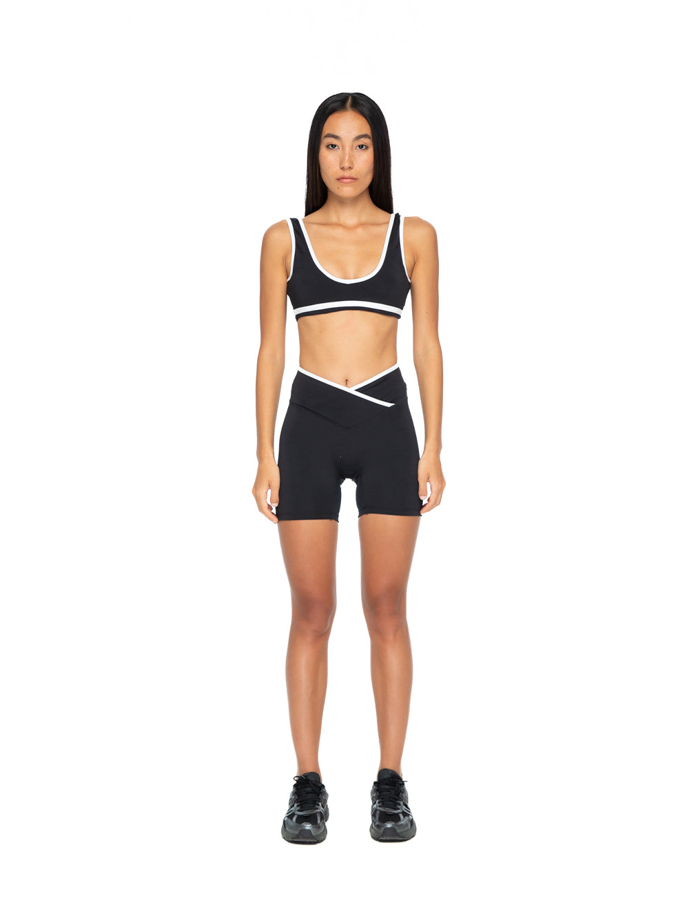 Contras Edge High-Waist Biker Shorts