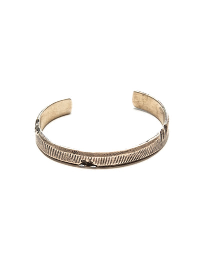 Etched Silver Bracelet