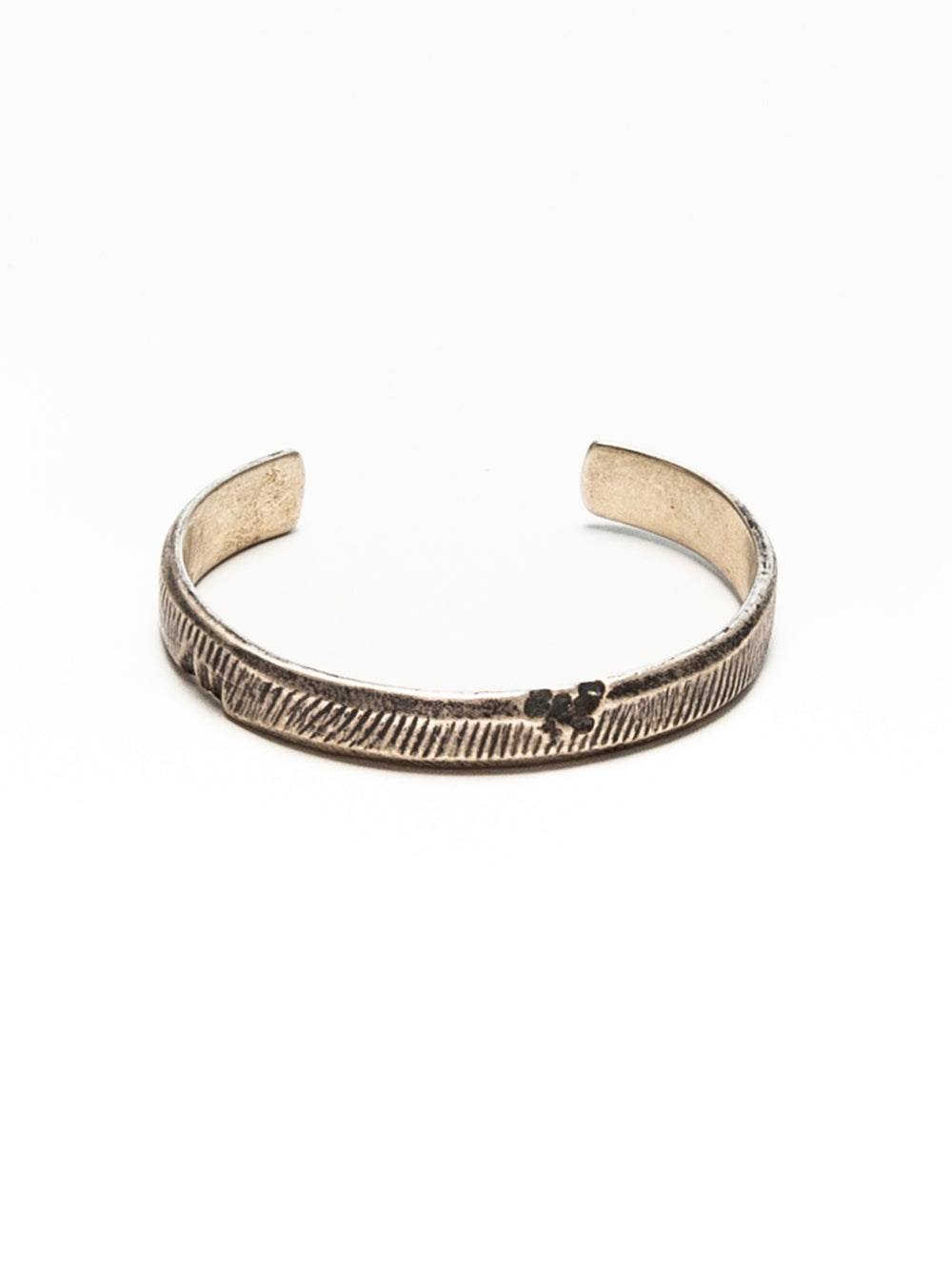 Etched Silver Bracelet