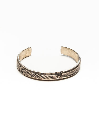 Etched Silver Bracelet
