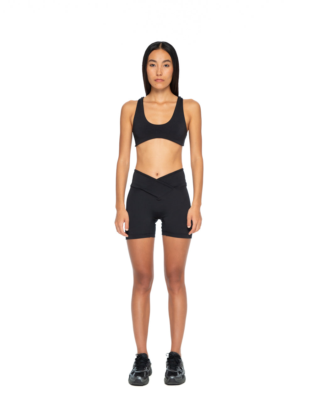 High-Waisted Biker Shorts