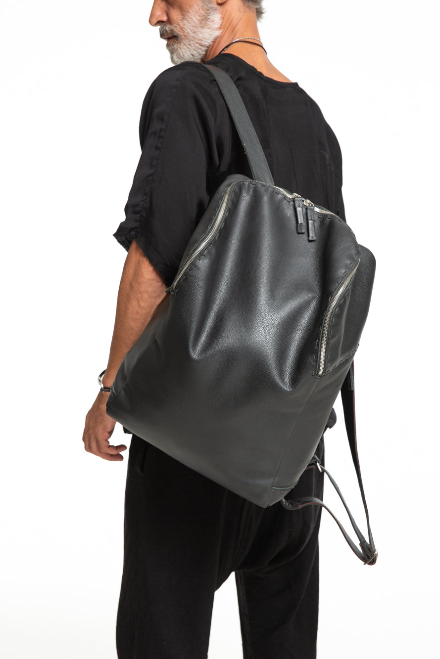 Luxe Leather Backpack