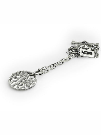 Oxidized Silver Necklace