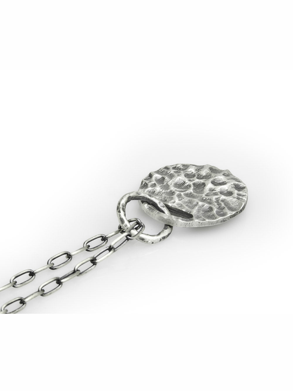 Oxidized Silver Necklace