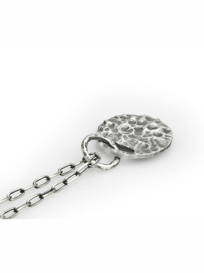 Oxidized Silver Necklace