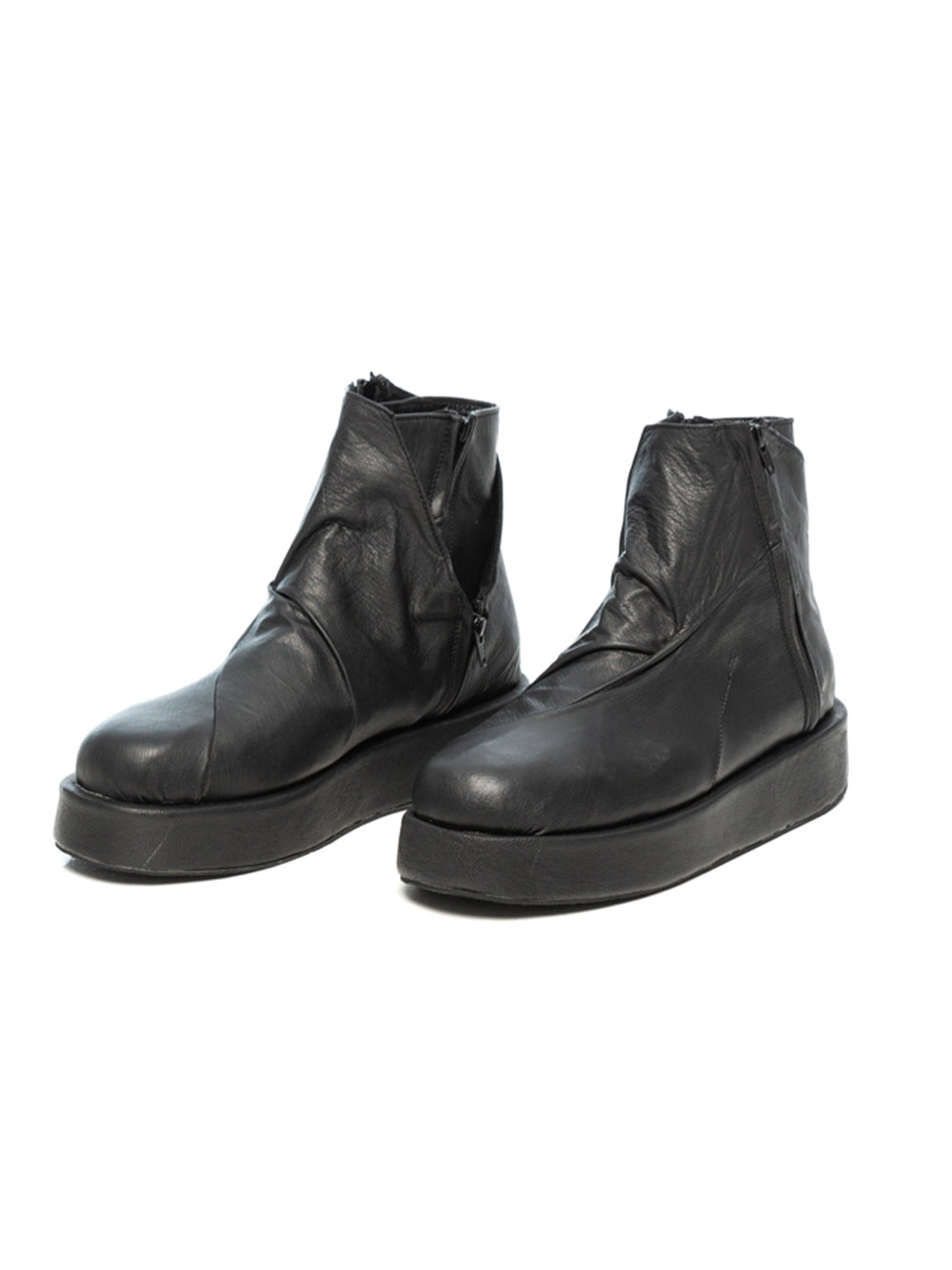 Obsidian Wrap Boots