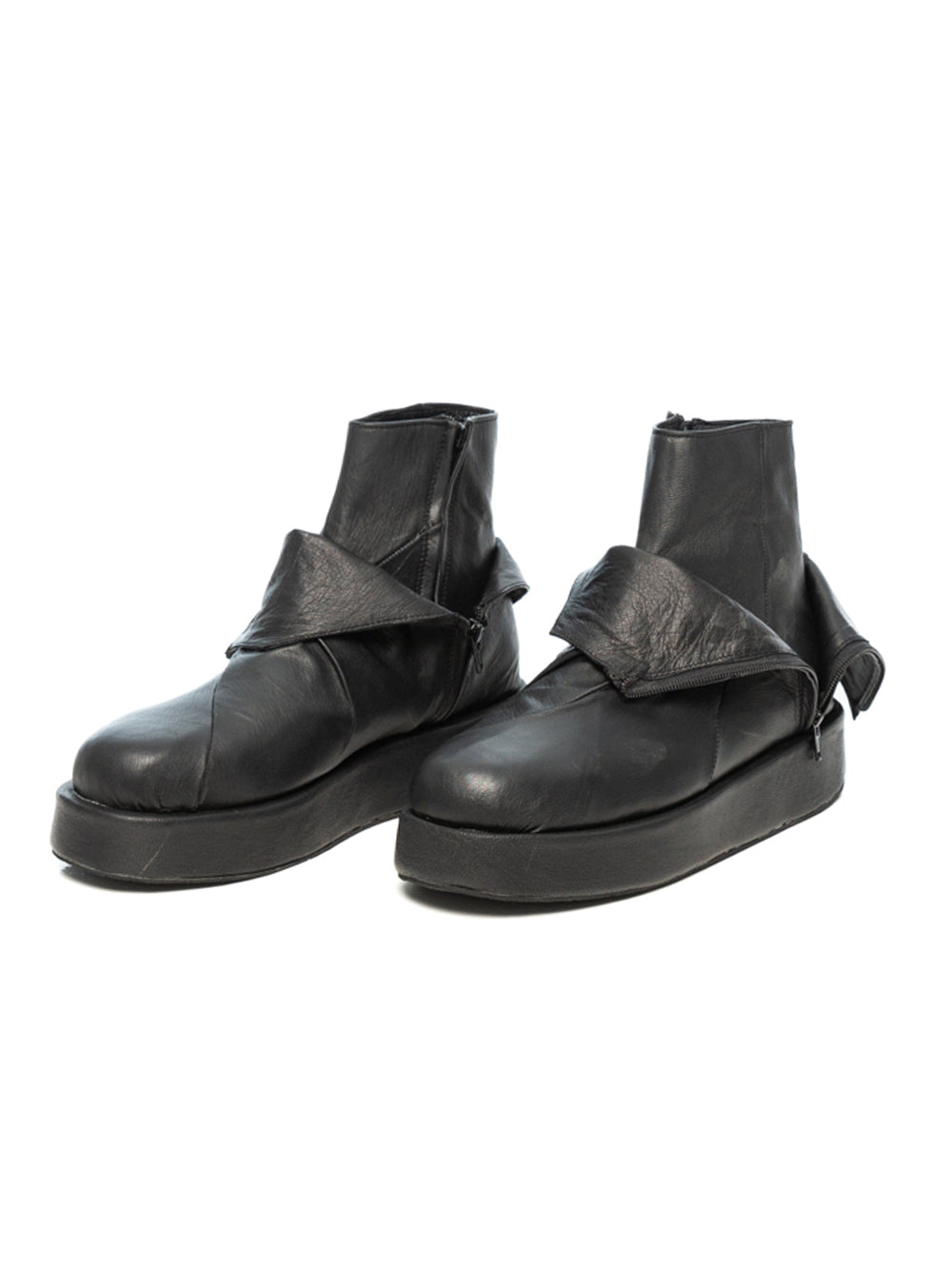 Obsidian Wrap Boots