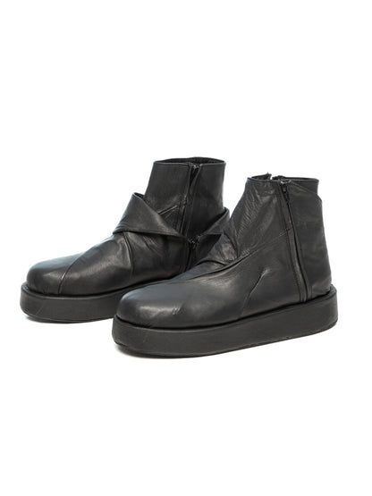 Obsidian Wrap Boots