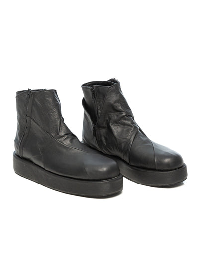 Obsidian Wrap Boots