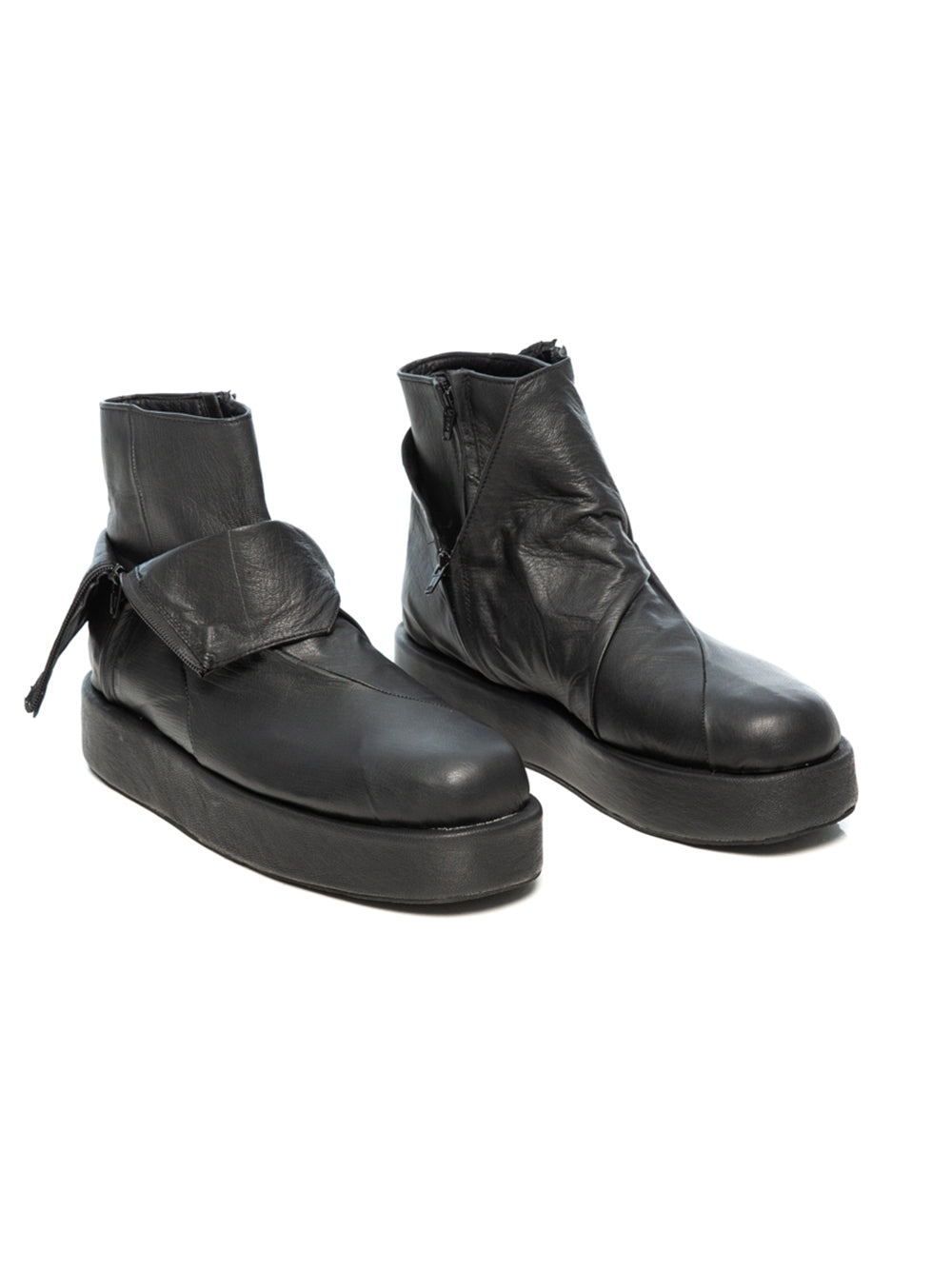 Obsidian Wrap Boots