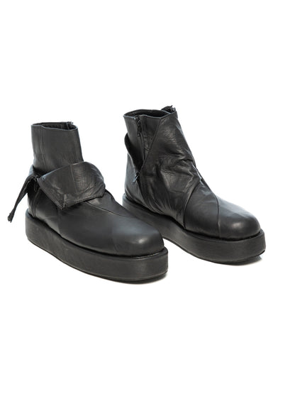 Obsidian Wrap Boots
