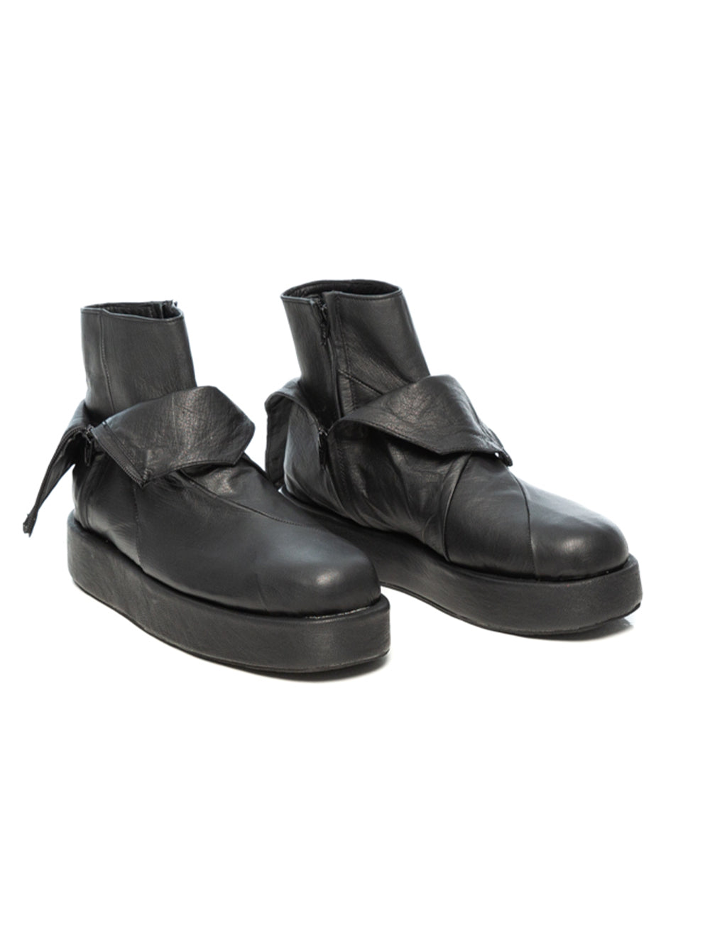 Obsidian Wrap Boots