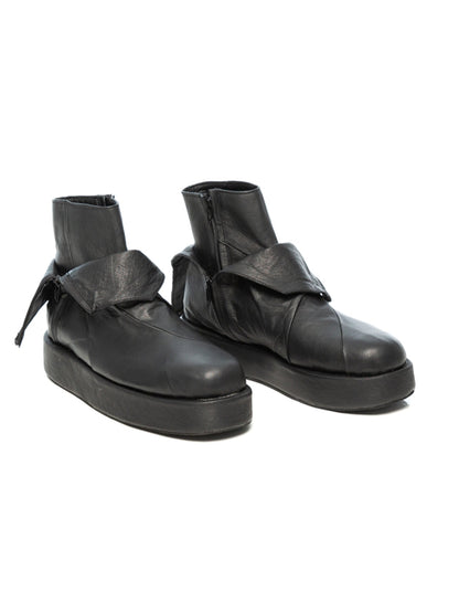 Obsidian Wrap Boots