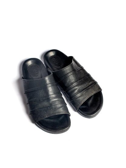 Rift Leather Slides