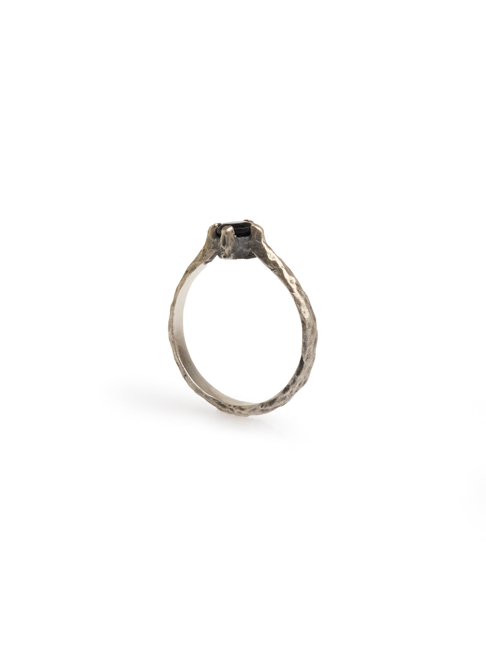 Textured Onyx Ring