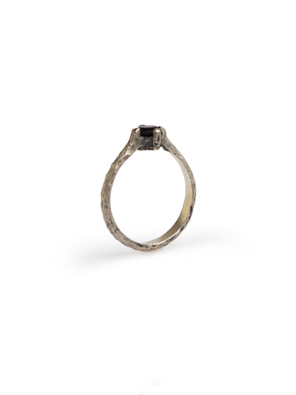 Textured Onyx Ring