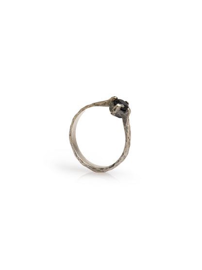 Textured Onyx Ring