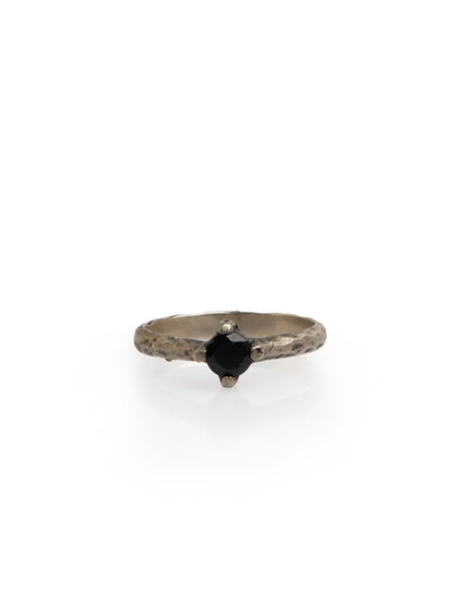 Textured Onyx Ring