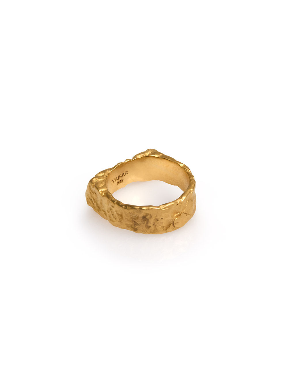 Hammered Gold Ring