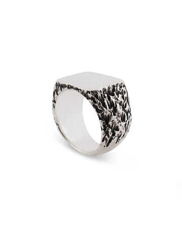 Square-Face Signet Ring