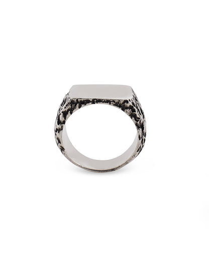 Square-Face Signet Ring