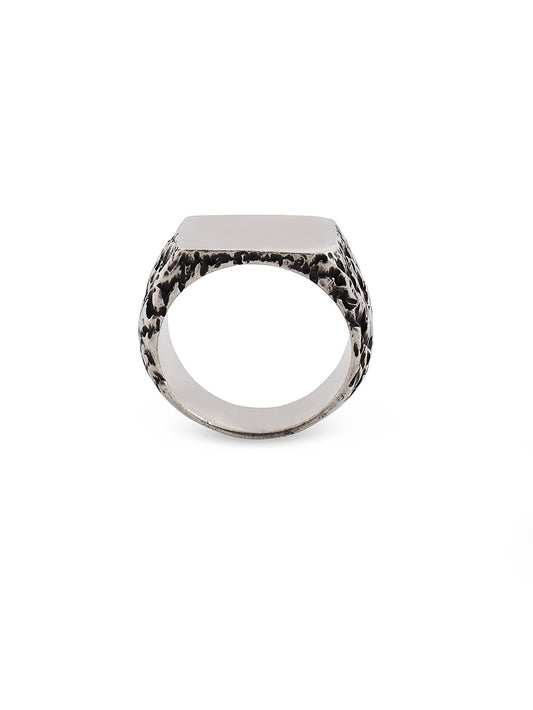 Square-Face Signet Ring