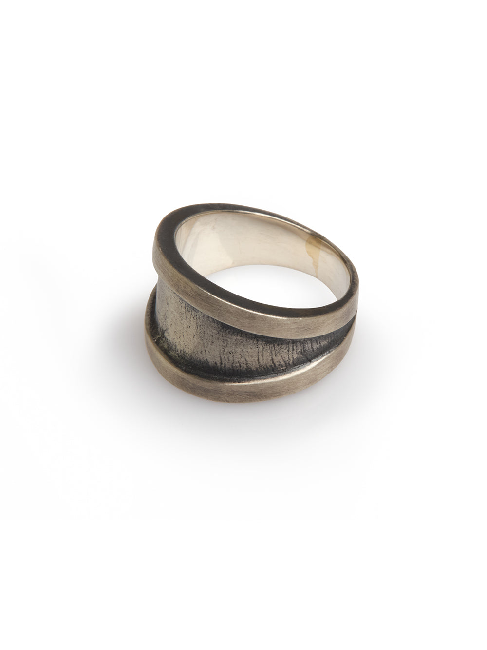 Oxidized Silver Ring