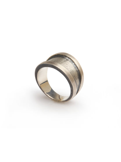 Oxidized Silver Ring