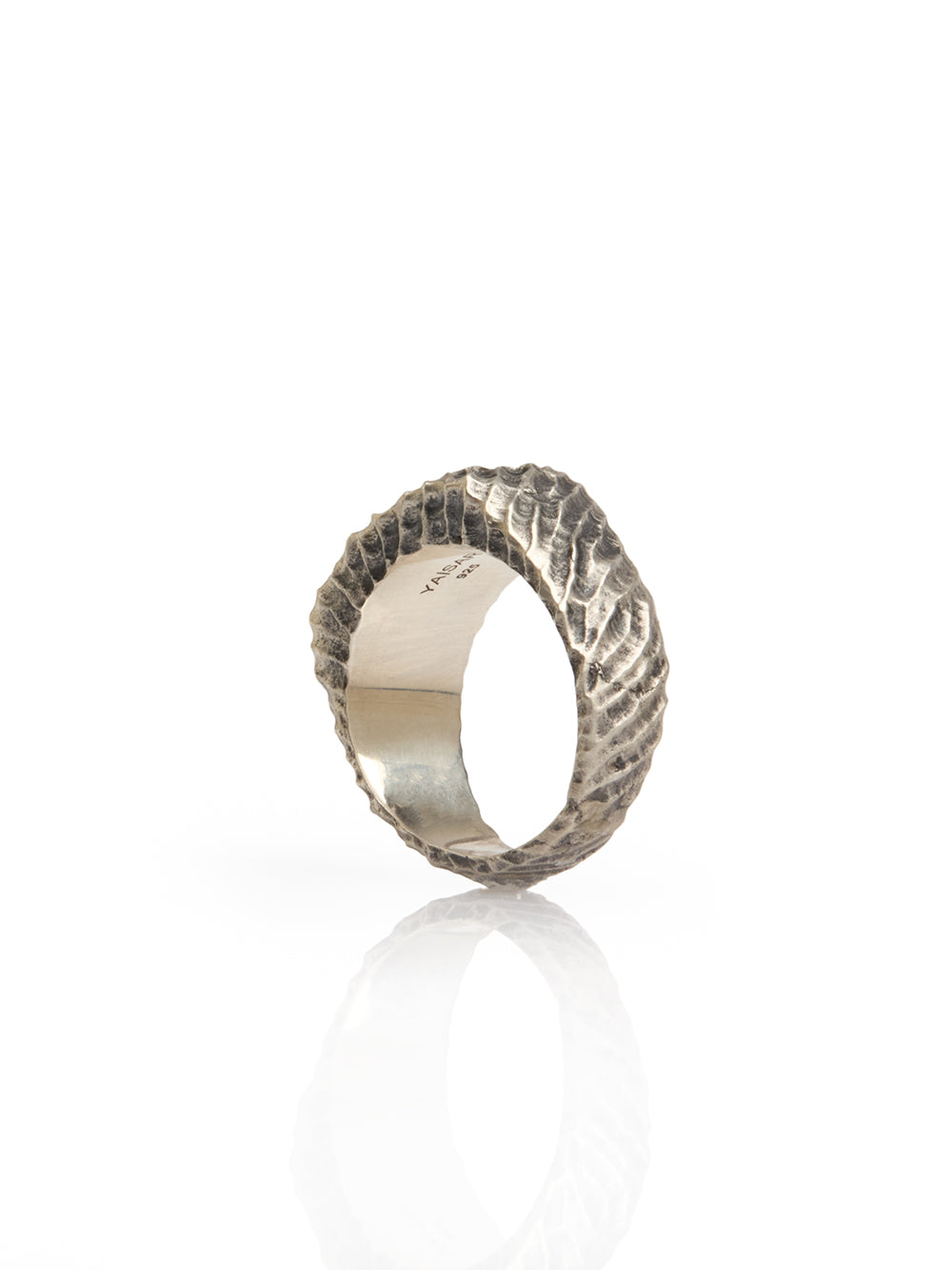 Textured Silver Ring