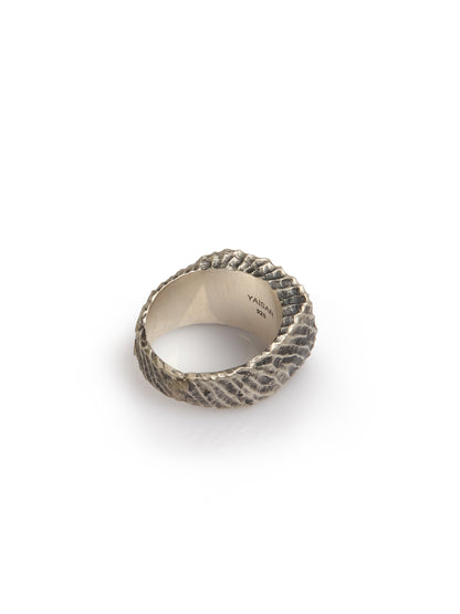 Textured Silver Ring
