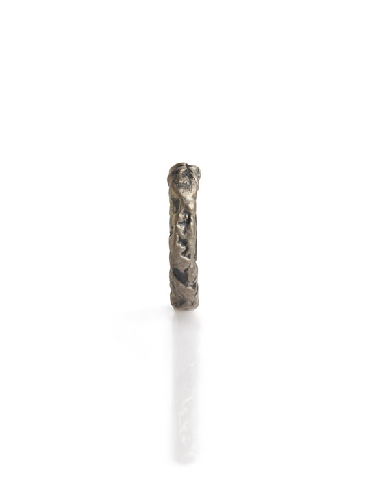 Textured Oxidized Ring
